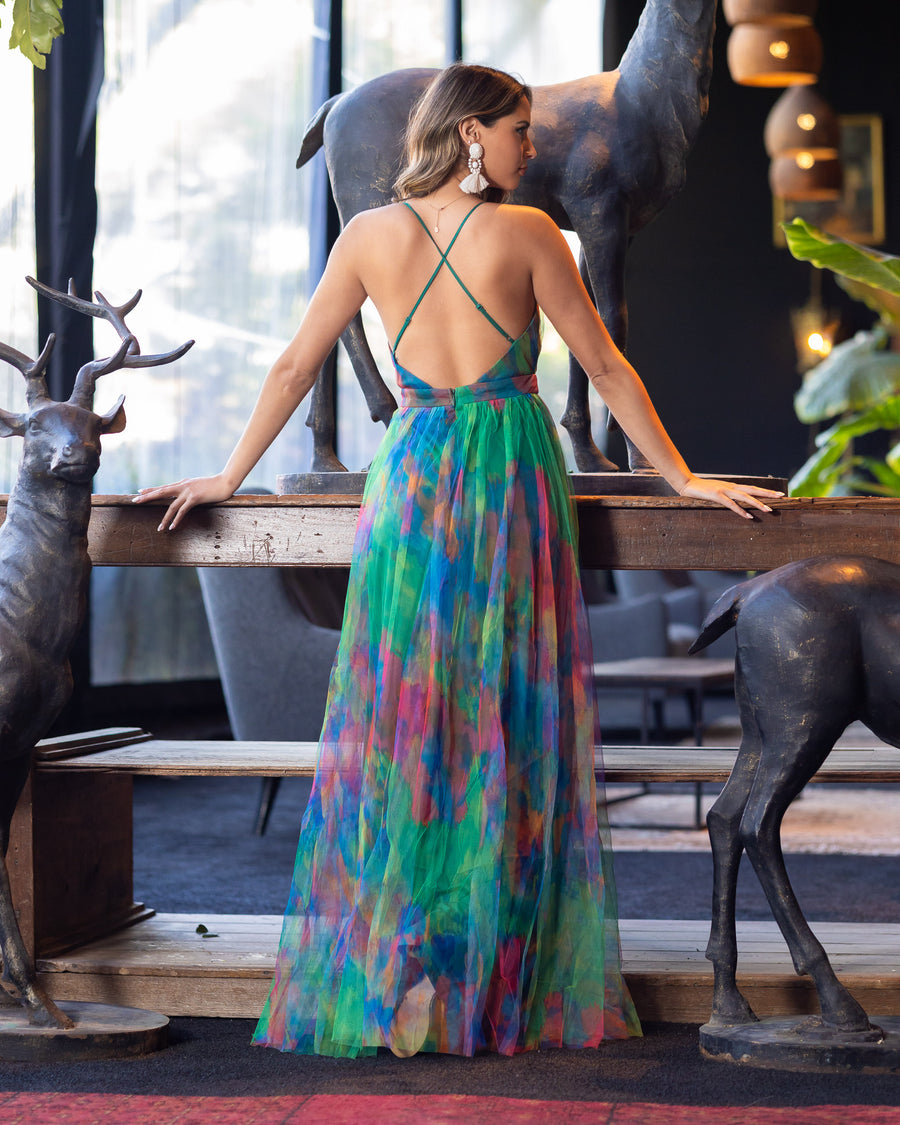 Vestido Keka Turqueza