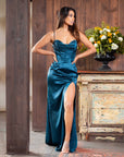 Vestido Angelina Petróleo