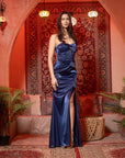 Vestido Pastora Azul