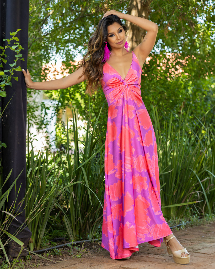 Vestido Paula Mallorca Magenta