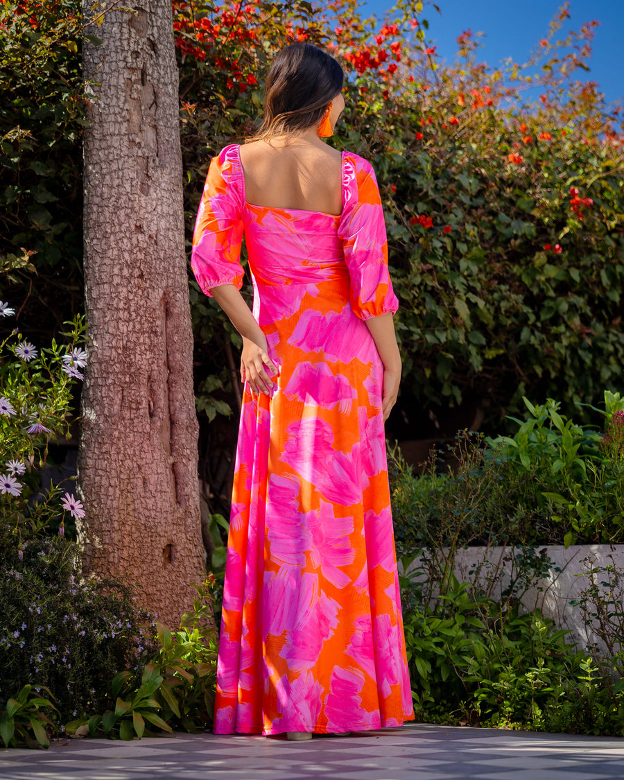 Vestido Josefa Mallorca Fucsia