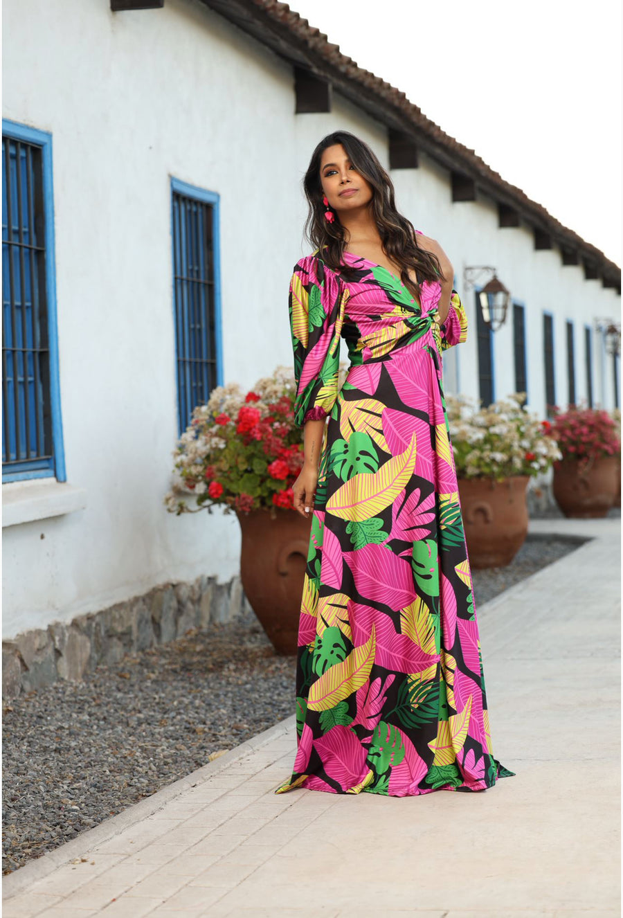 Vestido Josefina Anakena Negro
