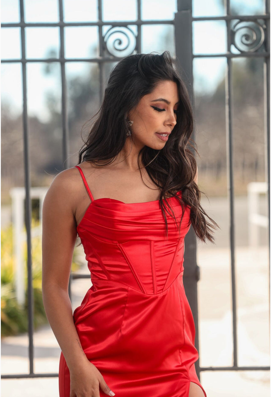 Vestido Ignacia Rojo