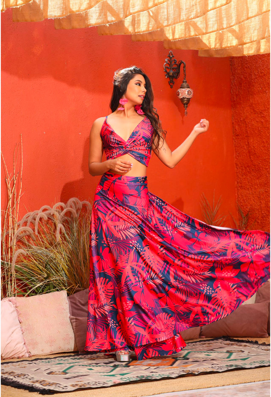Conjunto Pascuala Maceio Rojo