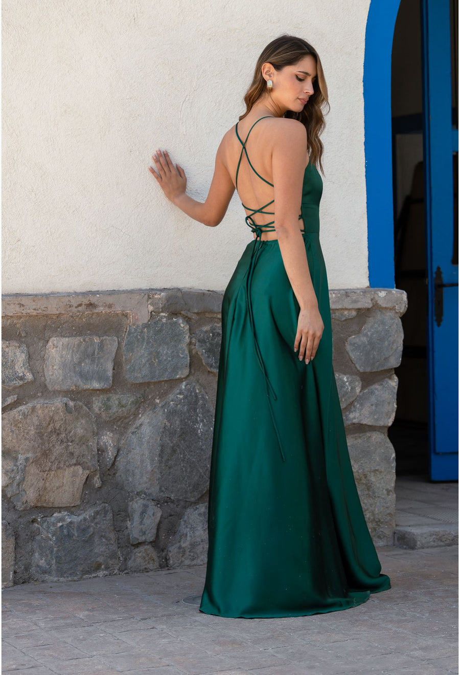 Vestido Fiorella Verde