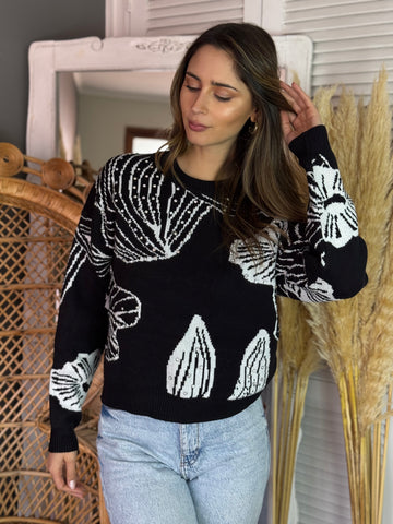 Sweater Black Shine