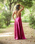 Vestido Fiorella Fucsia