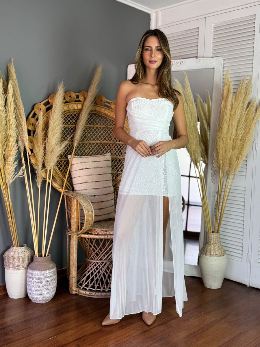 Vestido Paci Blanco