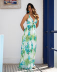 Vestido Azucena Turquesa