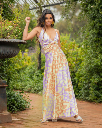 Vestido Paula Flúor Sabana Amarillo