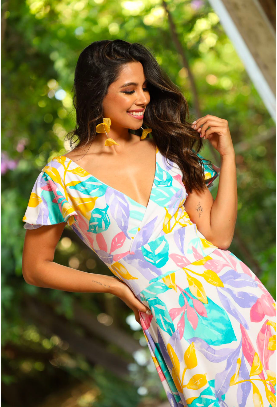 Vestido Ana Baby Rainbow