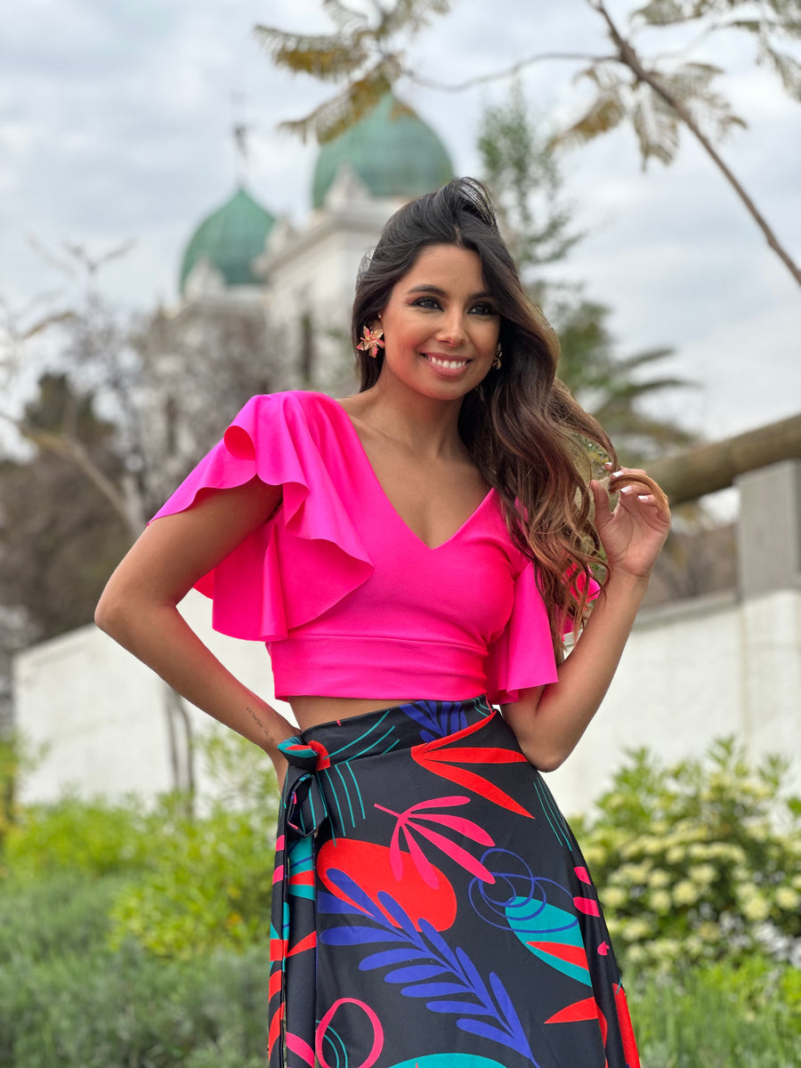 Top Annete Fucsia