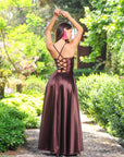Vestido Amalia Chocolate