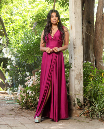 Vestido Lena Magenta