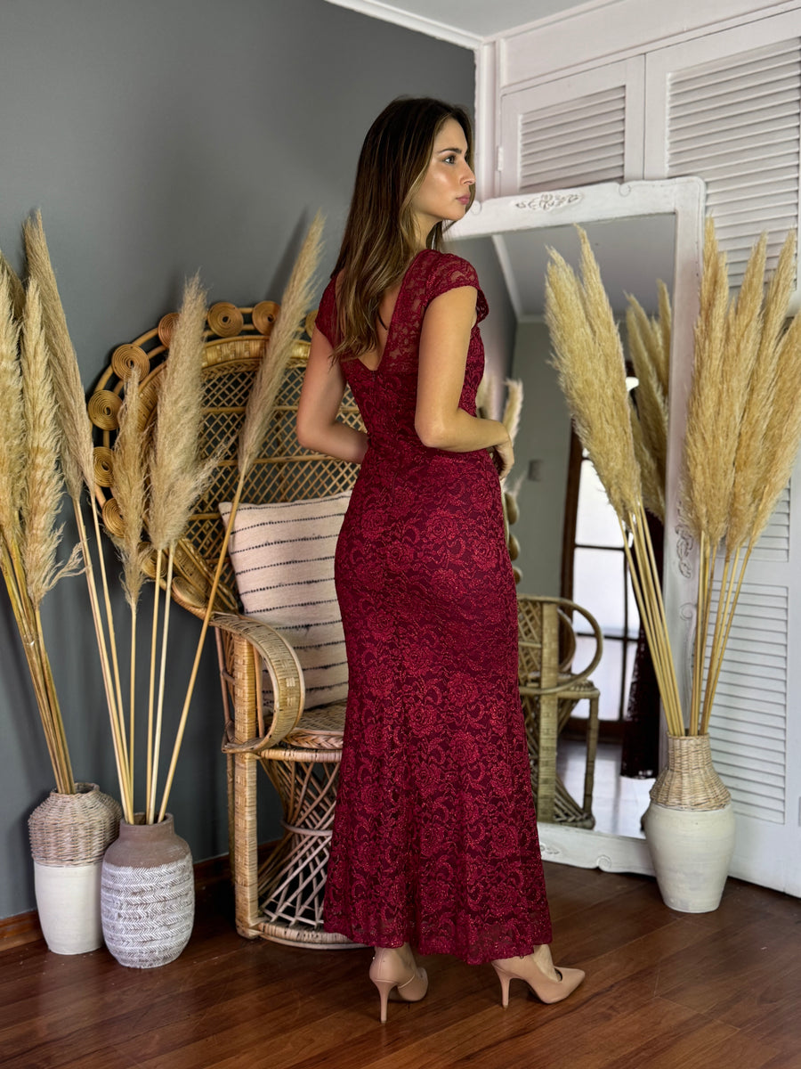 Vestido Camila Rojo
