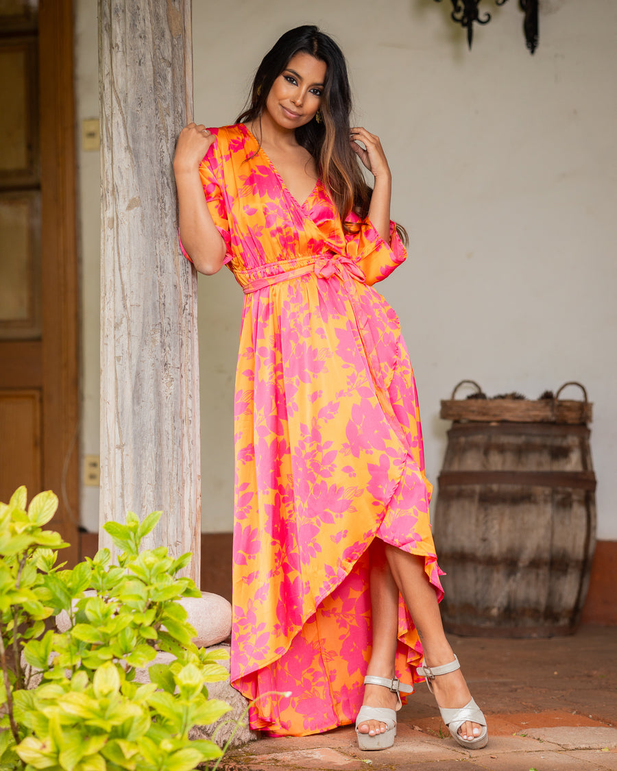 Vestido Lisboa Naranjo