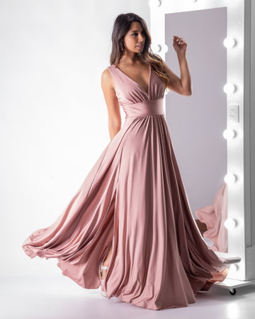 Vestido Siches Palo Rosa