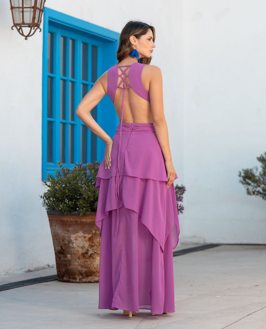 Vestido Cota Magenta
