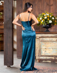 Vestido Angelina Petróleo
