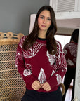 Sweater Shine Burdeo