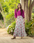Falda Carmen Hibiscus