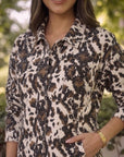 Chaqueta Denim Cow