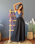 Vestido Paula Duo Blue Print