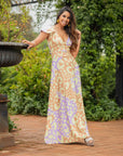 Vestido Ana Flúor Sabana Amarillo