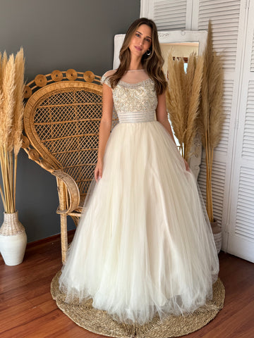 Vestido Aurora  Blanco