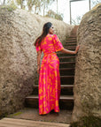 Conjunto Domi Tropical Naranja
