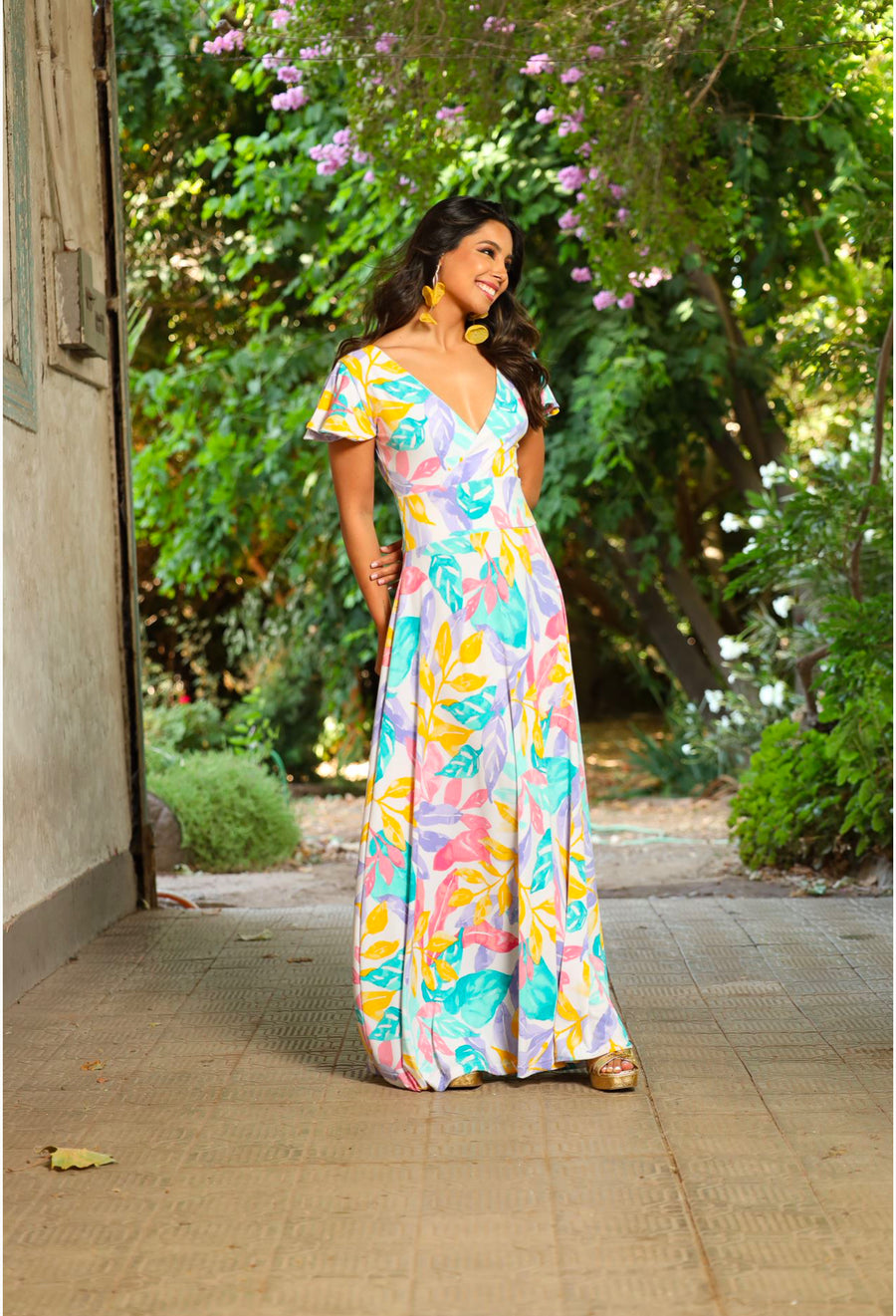 Vestido Ana Baby Rainbow