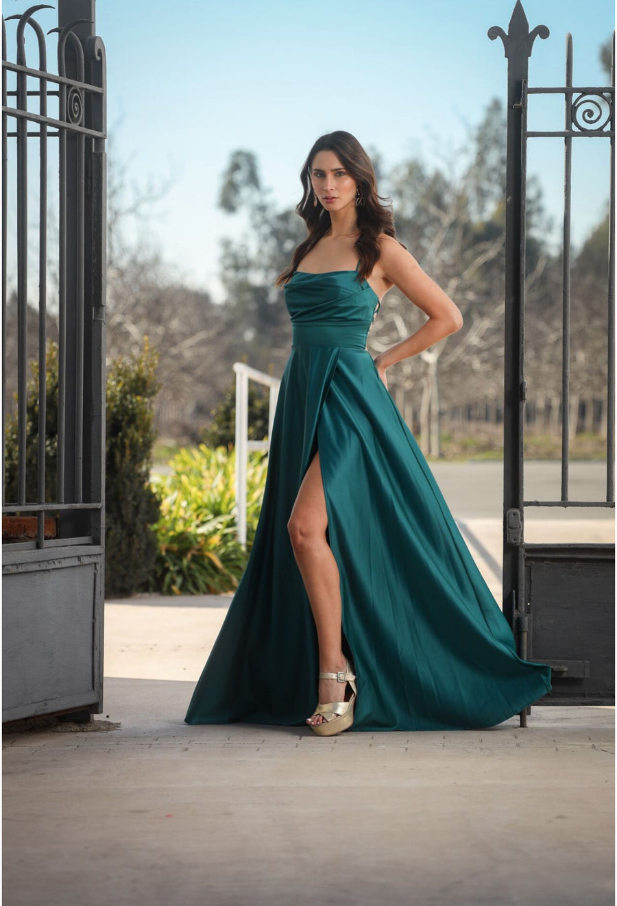 Vestido Figueres Verde