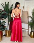 Vestido Florencia Rojo Italiano