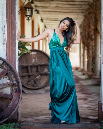 Vestido Kiara Esmeralda