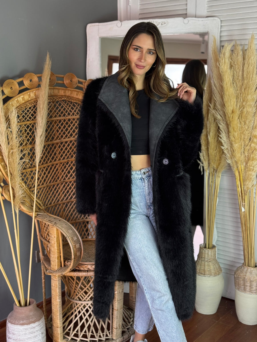 Chaqueta Alaska Negra Reversible