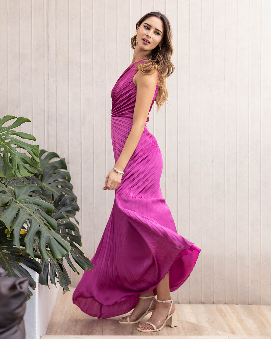 Vestido Jazmin Magenta