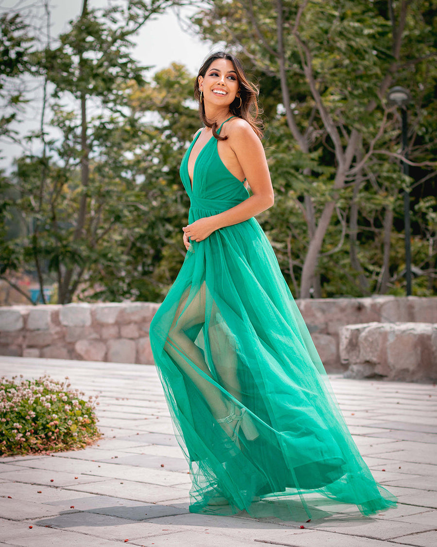 Vestido Clara Verde