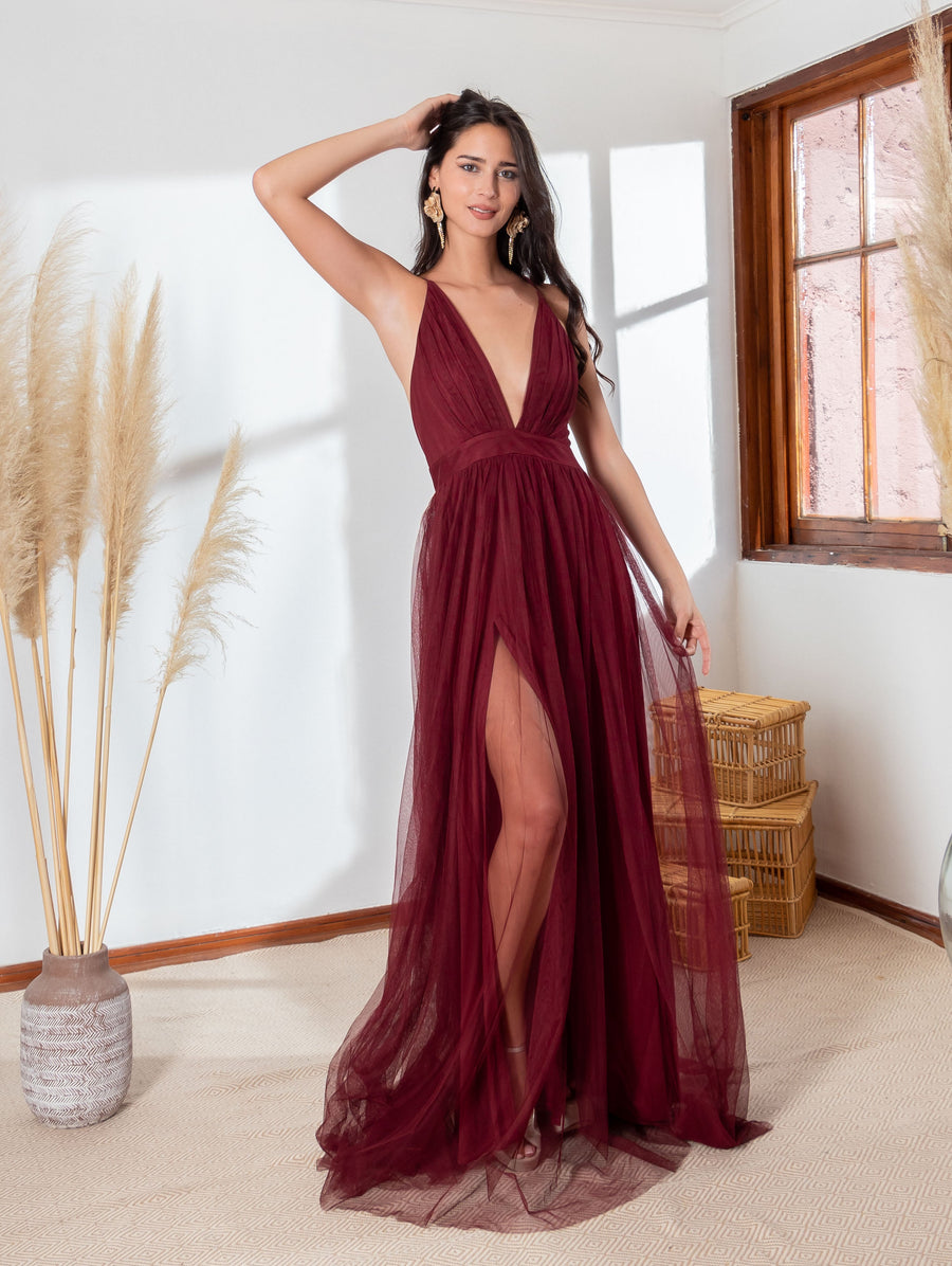 Vestido Clara Vino