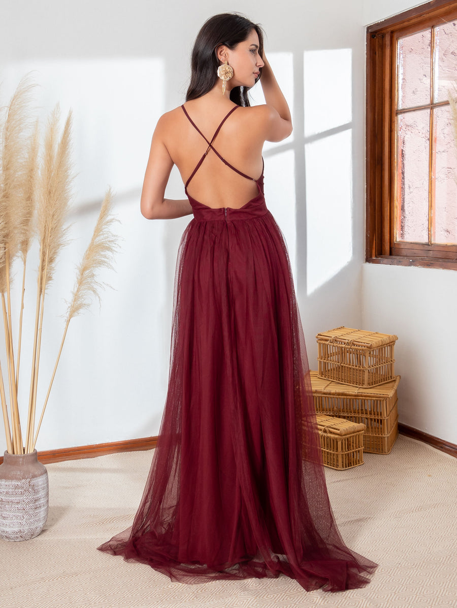 Vestido Clara Vino