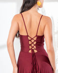 Vestido Amalia Burdeo
