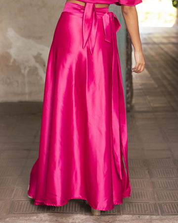 Falda Carmen Fucsia