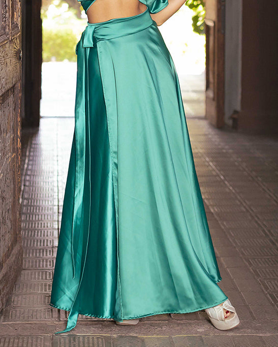 Falda Carmen Verde