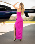 Vestido Nelle Magenta