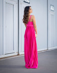 Vestido Trus Fucsia