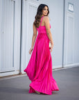 Vestido Trus Fucsia