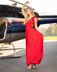 Vestido Paty Rojo