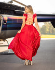 Vestido Paty Rojo
