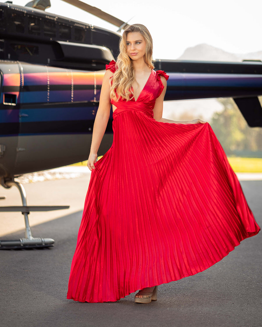 Vestido Paty Rojo