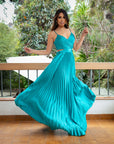 Vestido Dali Turquesa