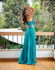 Vestido Dali Turquesa